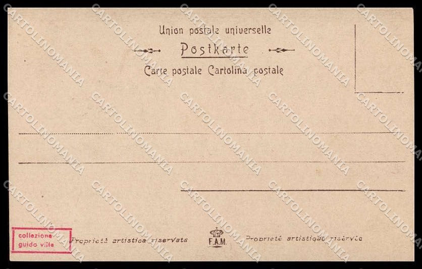French Risque Nude Woman FAM 317 Original RPPC postcard ZG5366 – retro