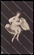 French Risque Nude Woman PMM 8 Original RPPC postcard ZG5547 – fronte