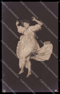 French Risque Nude Woman PMM 2 Original RPPC postcard ZG5548 – fronte