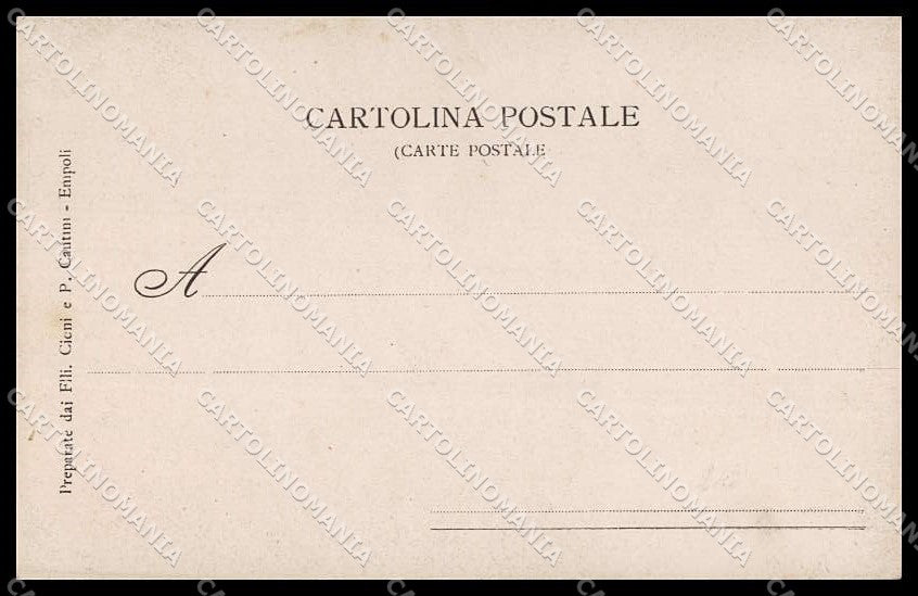Italian Risque Nude Woman Serie 506 Empoli Original RPPC postcard ZG5682 – retro