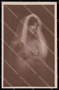 Italian Risque Nude Lady RPPC postcard ZG5944 – fronte
