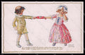 Illustratori Artist Signed M. Sowerby Children Happy Days pc ZG6116 – fronte