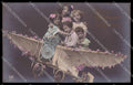 Children Multi Babies Plane Surrealism EAS serie 6023-1 RPPC pc ZG6130 – fronte