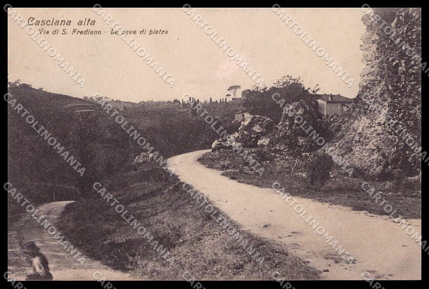 Pisa Lari Casciana Alta Le Cave di Pietra cartolina ZG6162 – fronte