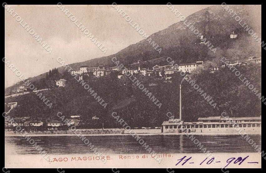 Verbania Ronco di Ghiffa Lago Maggiore PIEGHINA cartolina ZG6180 – fronte