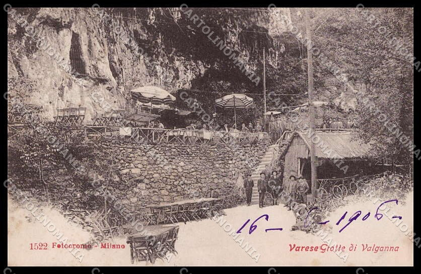 Varese Valganna Le Grotte cartolina ZG6184 – fronte