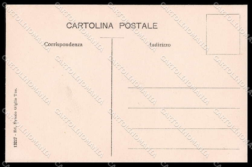 Aosta Gressoney St. Jean Ponte di Ferro sul Lys cartolina ZG6188 – retro