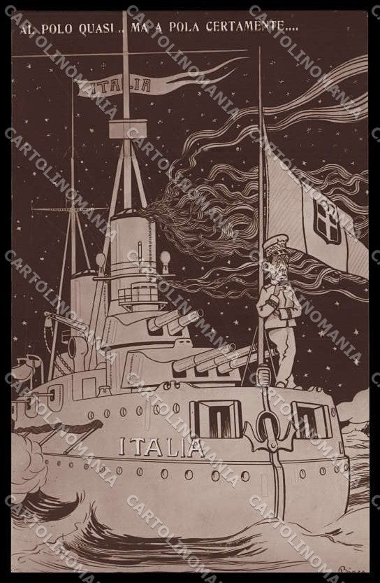 WW1 WWI Propaganda Biscaretti Pola Savoia Foto cartolina ZG6199 – fronte
