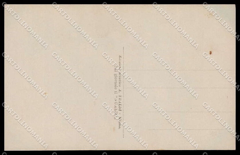 WW1 WWI Propaganda Biscaretti Pola Savoia Foto cartolina ZG6199 – retro
