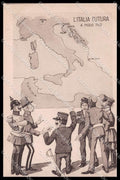 WW1 WWI Propaganda Meschini Anti Kaiser Franz Joseph Wilhelm II cartolina ZG6201 – fronte