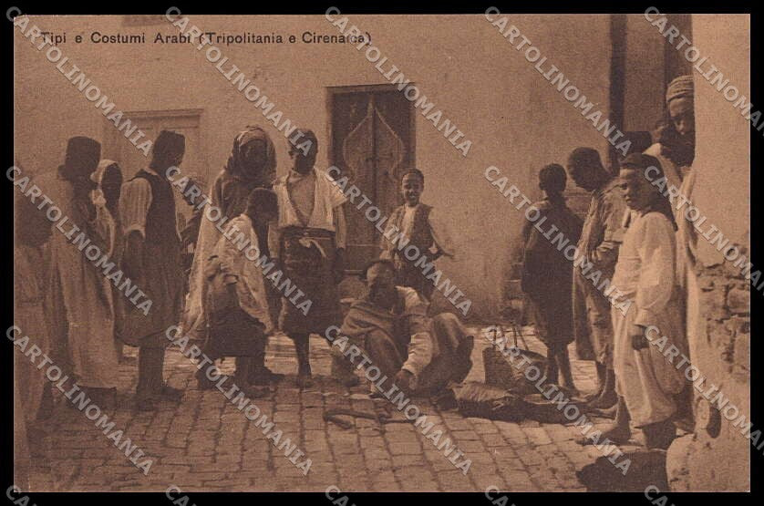 Libia Tripolitania Cirenaica Arabi Snakes Charmer Ragozino 29603 pc ZG6215 – fronte