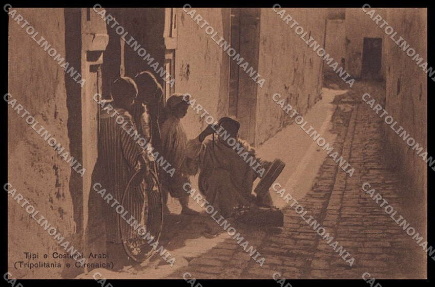 Libia Tripolitania Cirenaica Arabi Snakes Charmer Ragozino 29608 pc ZG6216 – fronte