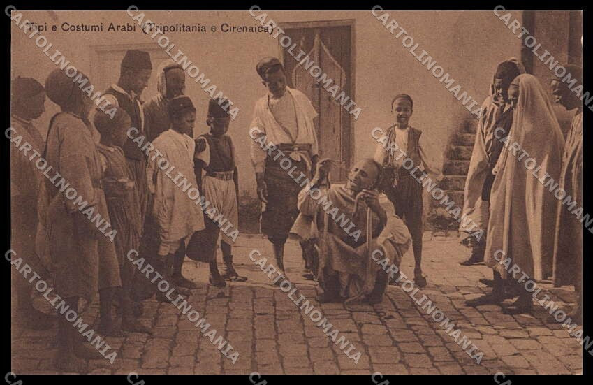 Libia Tripolitania Cirenaica Arabi Snakes Charmer Ragozino 29588 pc ZG6221 – fronte