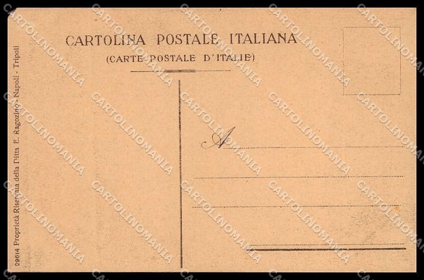 Fascismo Libia Tripolitania Cirenaica Tipi Arabi Ragozino 29614 ABRASA pc ZG6229 – retro