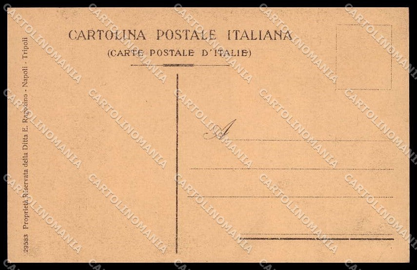Libia Tripolitania Cirenaica Tipi Arabi Ragozino 29583 PIEGHINA cartolina ZG6232 – retro