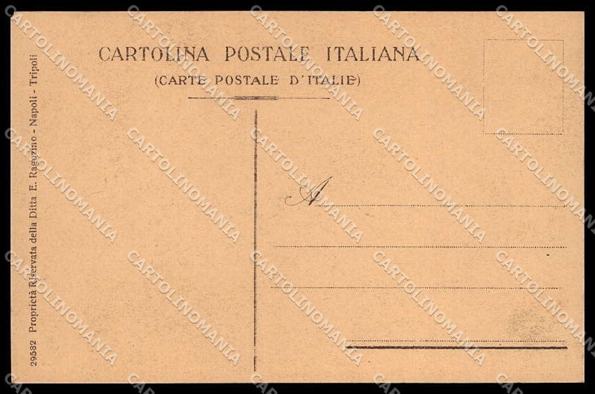 Fascismo Libia Tripolitania Cirenaica Tipi Arabi Ragozino 29582 ABRASA pc ZG6236 – retro