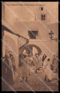 Libia Tripolitania Cirenaica Tipi Arabi Ragozino 29587 PIEGHINA cartolina ZG6239 – fronte