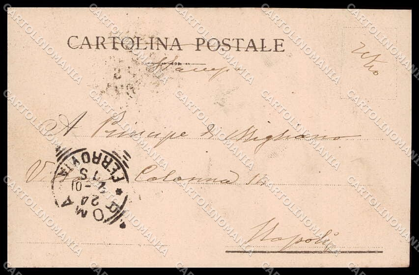 Roma I XII Cesari Cesare Stoppani Milano cartolina ZG6256 – retro