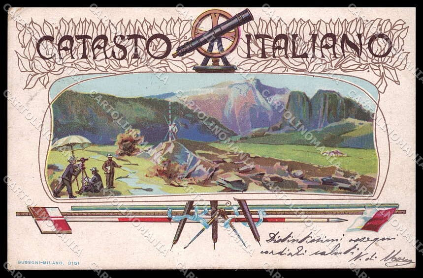 Militari Reggimentali Catasto Italiano cartolina ZG6260 – fronte