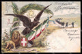 Militari Reggimentali 47° Regg. Fanteria Tricolore Castagna cartolina ZG6265 – fronte