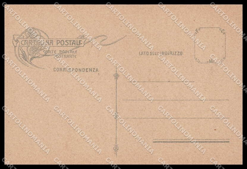 Royalty Reali Savoia Umberto I Monza Villa Reale cartolina ZG6273 – retro