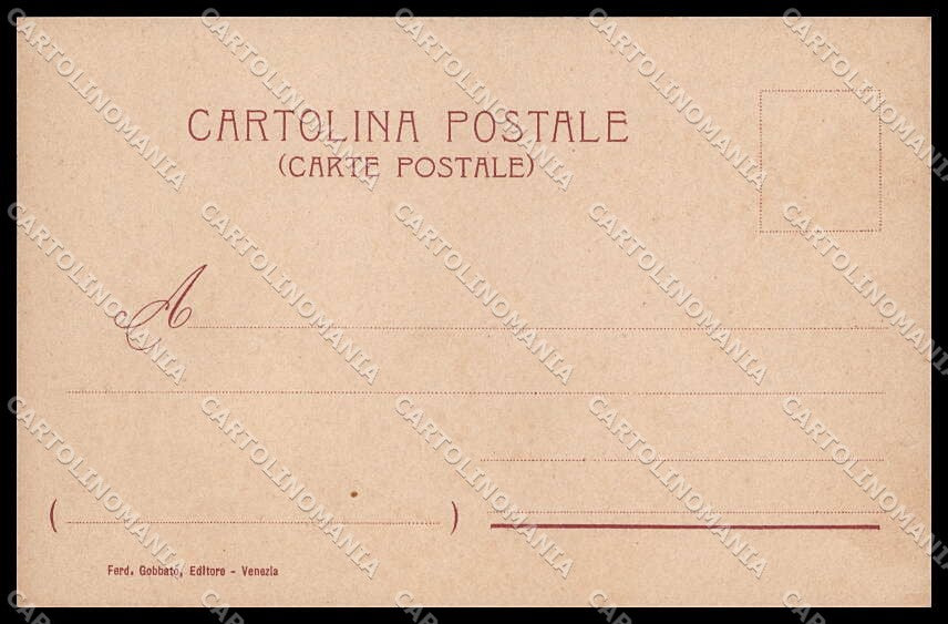 Venezia città Serie i Dogi Canal Grande cartolina ZG6275 – retro