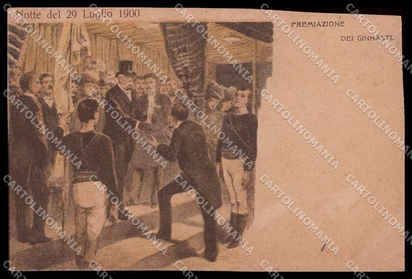 Royalty Reali Savoia Umberto I Cenni RIFILATA cartolina ZG6287 – fronte