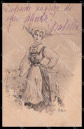 Illustratori Artist Signed Bottaro Lady Theo Stroefer 480-1 cartolina ZG6305 – fronte