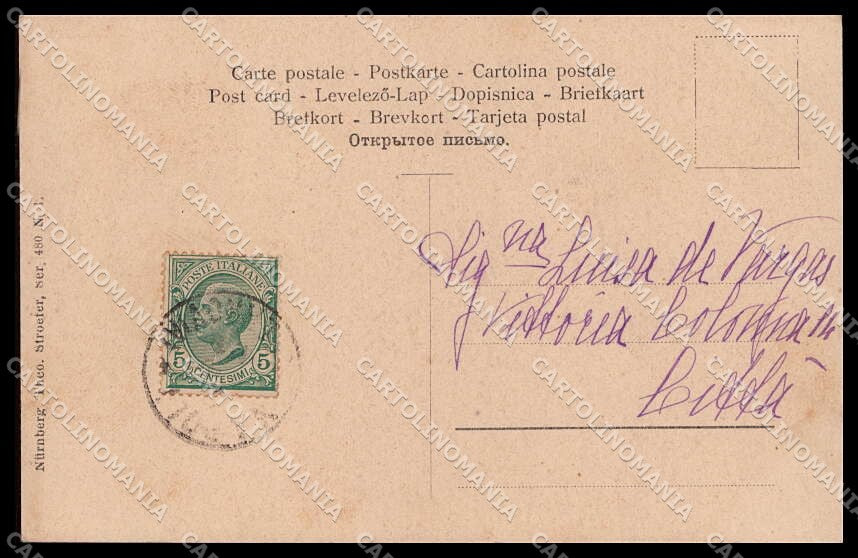 Illustratori Artist Signed Bottaro Lady Theo Stroefer 480-1 cartolina ZG6305 – retro