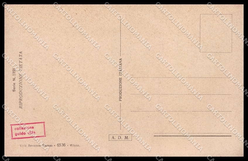 Illustratori Artist Signed Ferrari Romantic Couple Art Deco serie 1191 pc ZG6341 – retro