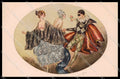 Illustratori Artist Signed J. Gilles Risque Lady Pierrot Gravur 1961 pc ZG6453 – fronte