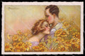 Illustratori Artist Signed A. Busi Lady Couple Art Deco Degami 672 pc ZG6538 – fronte