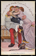 Illustratori Artist Signed Carminiani Lady Propaganda WW1 ABRADED pc ZG6555 – fronte