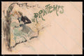 Artist Signed J. Abeille Le Printemps Spring Art Nouveau LIGHT CREASE pc ZG6567 – fronte