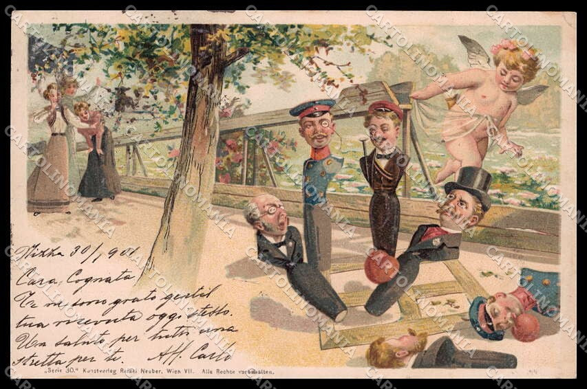 Artist Signed Gioco delle Bocce Game Comic serie 30 LIGHT CREASE pc ZG6579 – fronte
