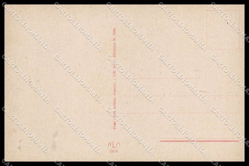Illustratori Artist Signed Ercolea Romantic Couple Art Deco serie 2353 pc ZG6684 – retro
