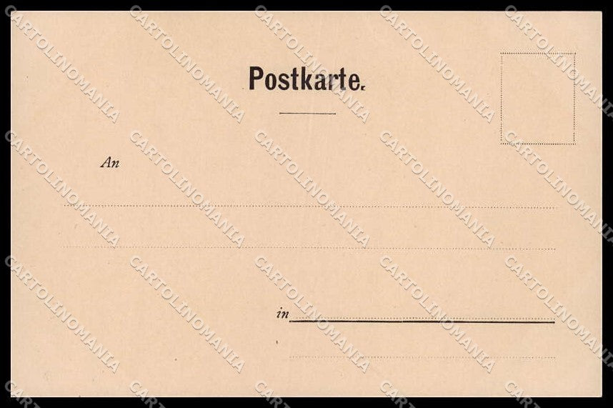 Artist Signed F. v. Reznicek Lady Romantic Couple Jugend III 18 pc ZG6695 – retro