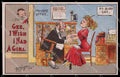 Illustratori Artist Signed Carmichael Lady Comic serie 568 cartolina ZG6723 – fronte