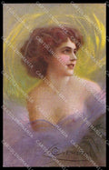 Illustratori Artist Signed Guerzoni Lady serie 2687-4 cartolina ZG6786 – fronte