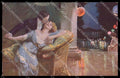 Illustratori Artist Signed Guerzoni Lady Romantic Couple serie 736-4 pc ZG6787 – fronte