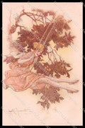 Illustratori Artist Signed Simonetti Risque Lady serie 416-6 pc ZG6865 – fronte