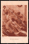 Illustratori Artist Signed A Guillaume Nude Lady Une Dame Pressee 7175 pc ZG6875 – fronte