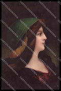 Illustratori Artist Signed Lady Asti Style Meissner Buch serie 1711 pc ZG6990 – fronte