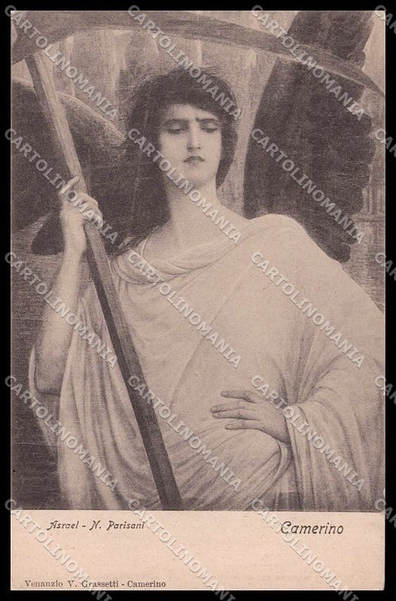 Illustratori Artist Signed Parisani Asrael Camerino Macerata cartolina ZG7012 – fronte