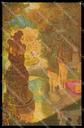 Illustratori Artist Signed A. Protti Lady Garden cartolina ZG7039 – fronte