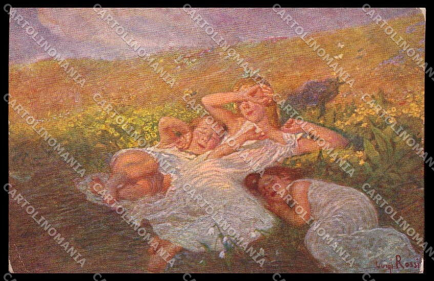 Illustratori Artist Signed L. Rossi Children cartolina ZG7047 – fronte