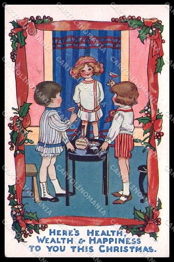Illustratori Artist Signed Children Christmas Inter Art 81 cartolina ZG7084 – fronte