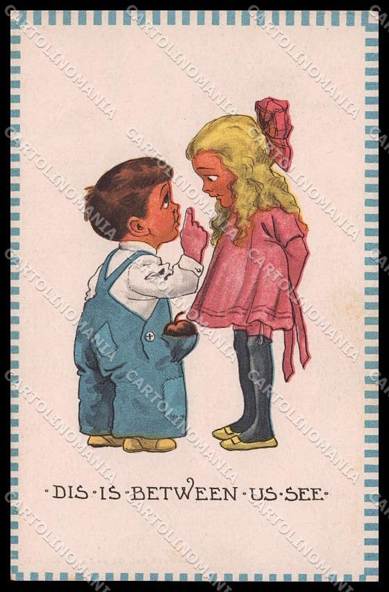 Illustratori Artist Signed Children Wildt Kray London serie 104 cartolina ZG7088 – fronte
