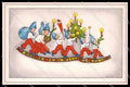 Illustratori Artist Signed Children Cristmas Tree serie 1287-1 cartolina ZG7097 – fronte