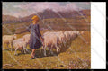 Illustratori Artist Signed G. Sottocornola Girl Ars Minima cartolina ZG7137 – fronte